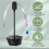 3-pack automatic USB fly repellent fan, foldable hanging fan 2