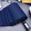 Automatic Umbrella – Unisex – Blue – Anti-flip – Windproof – UV Protection 4