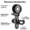 Universal Cell Phone Adapter Bracket Clip Mount Soft Rubber Material for Binocular Monocular Spotting Scope 4