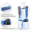 Ergonomic multi-strap baby carrier 0-36 months 4