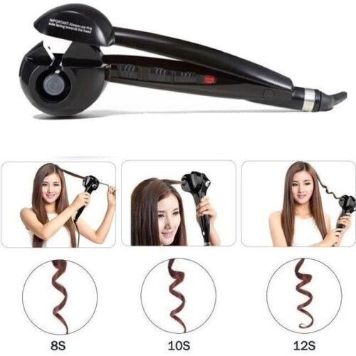 Professional automatic curling iron 190-210-230 C 3 temperature settings heating ceramic