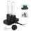 4-in-1 charger compatible with Nintendo Switch Joy-Con controllers, charging station with LED indicator, compatible with Nintendo... 4