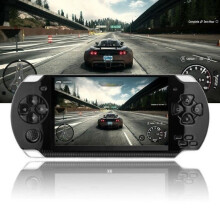 PSP Game Console, 8GB, 1000 Built-in Games, 4.3-inch Video Capture, Handheld Console with Headphones, CHTA4960