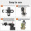 Universal Cell Phone Adapter Bracket Clip Mount Soft Rubber Material for Binocular Monocular Spotting Scope 5