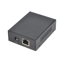 Gigabit POE Splitter 5V 4A POE to 5.5x2.1mm DC and RJ45 Adapter Splitter IEEE 802.3af/at