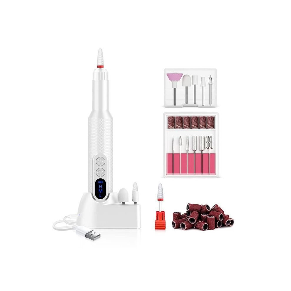 Nail Drill, ABURNUDREY Professional Electric Nail File, Nail Manicure Machine, Professional Nail Drill