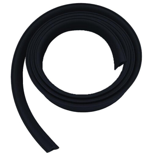 Self-adhesive Transition Strips for Easy Floor Edging, Black