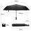Umbrella - Hicollie - Automatic folding - Robust steel - 10 ribs - Black 4
