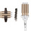 Professional ceramic curling iron with three barrels, electric hair styling tool 1