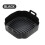 Silicone Airfryer Basket - 2-pack - Black 1
