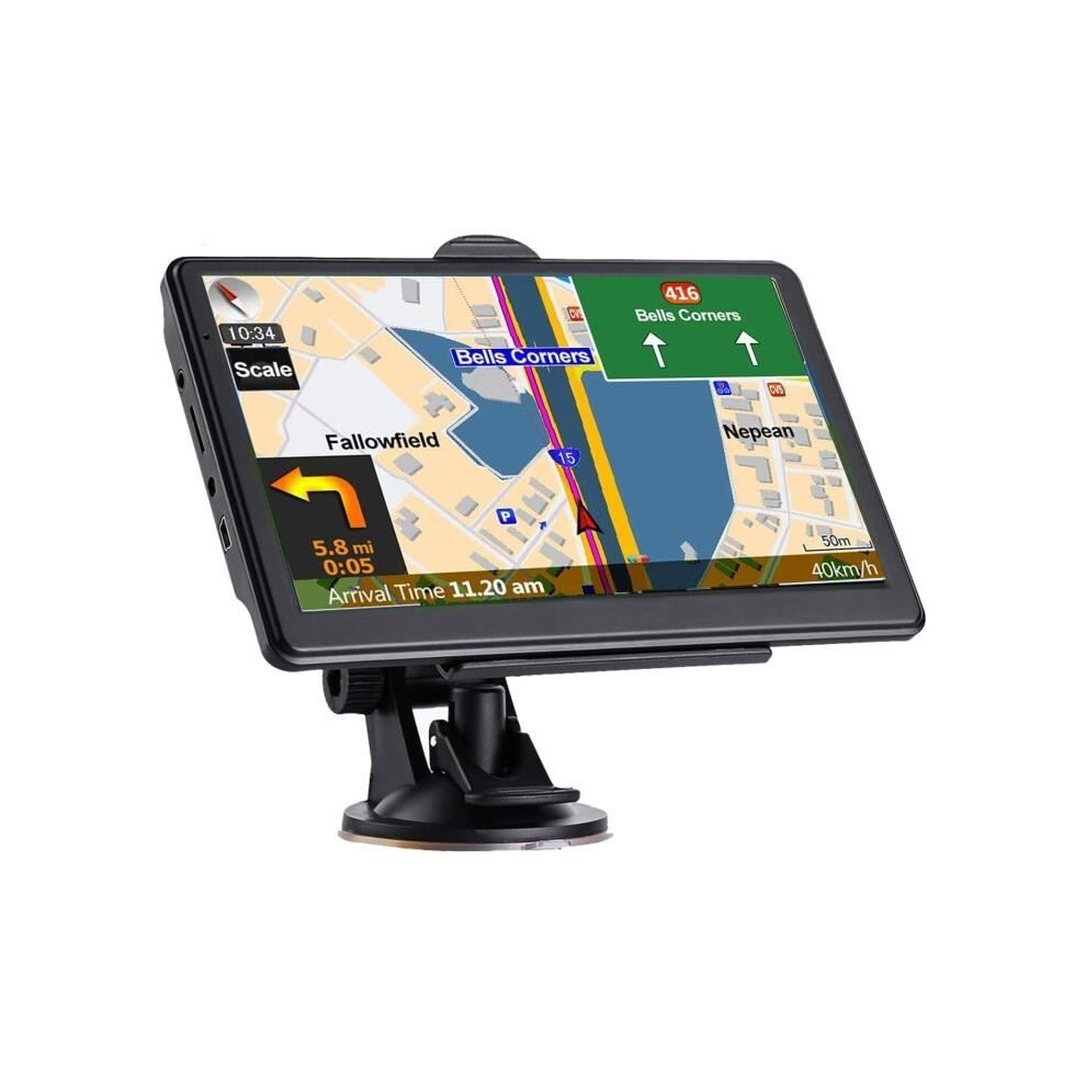 Car GPS, GPS navigation, latest map 2024, 7 inch touchscreen, real voice, navigation system