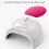 SUNUV SUN2C 48W UV LED Lamp with 4 Timer Settings, Nail Light Therapy Lamp, Nail Induction Lamp 4