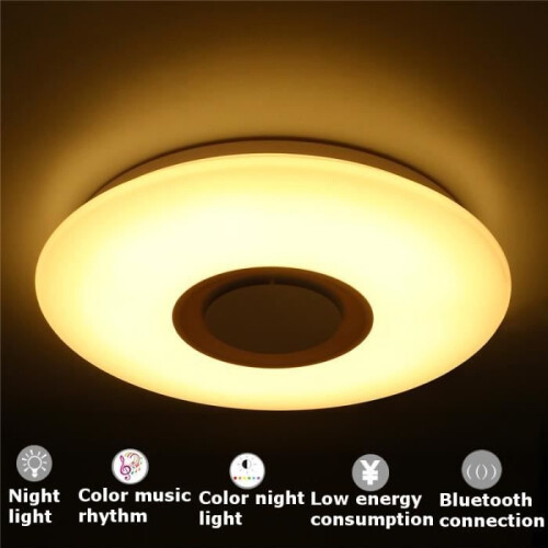 Modern LED chandelier TEMPSA 172SMD - 24 W - Bluetooth - 40 cm 1