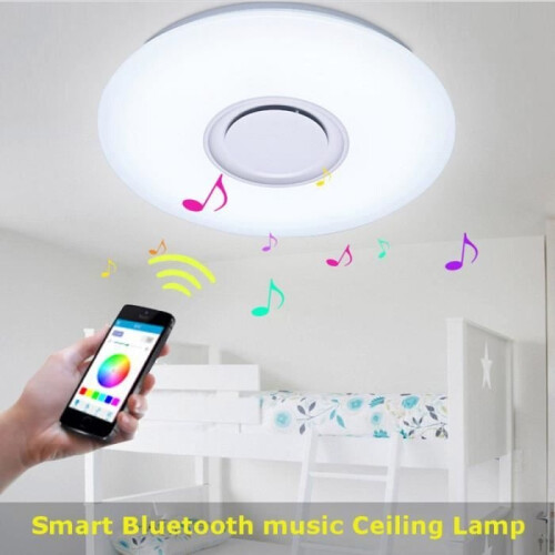 Modern LED chandelier TEMPSA 172SMD - 24 W - Bluetooth - 40 cm