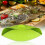 2x Silicone Bread Baking Pan, Folding Bowl, Steamed Fish Bowl, Baking Mixing Silicone Microwave Bowl 4