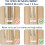 12-pack childproof drawer locks, babyproof door locks, home security 4