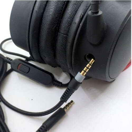 eplacement Audio Cable Extension Cord Line for HyperX Cloud HyperX Cloud Alpha Headphones,Headphone Accessories 2