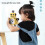 Robot Wake-up Alarm Clock Without Ticking Sound (Blue) 5