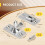 90 degree right angle sliding door lock, precision cast stainless steel 2