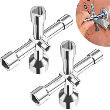 4-way triangle wrench, 5 sizes, inner diameter 5mm/8mm/9mm/10mm/13mm, universal socket wrench