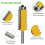 Multi-tooth wood router bit, 8mm carbide wood router bit, multi-tooth router bit, woodworking tools 3
