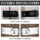 pieces door lock, door lock, lockable door stop, door target with digital code, night bolt lock for 3