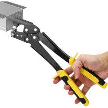 Crimping pliers for drywall screws, fixed hole pliers made of light steel, hole pliers, crimping pliers for screws