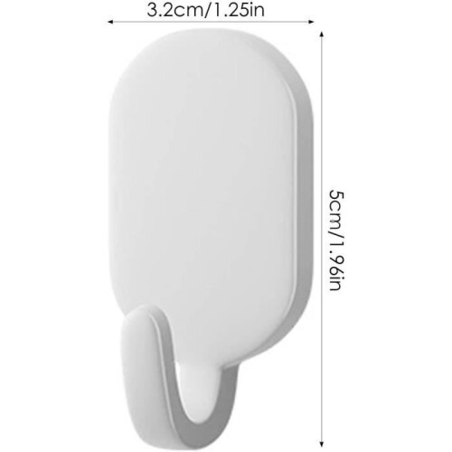 Self-adhesive wall hooks, kitchen hooks, bathroom wall hooks, towel holders on the wall 1