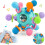 Teething rattle for 3-month-old babies, sensory ball, developmental toy for babies 0-6 months 1