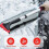 Car ice and snow scraper with non-slip handle for windshield and windows 3
