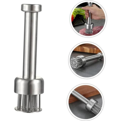 Pine Needle Meat Tenderizer Tool Hammer Steak Meat Tenderizer Large Tool Flavor Injector Tenderizer 2