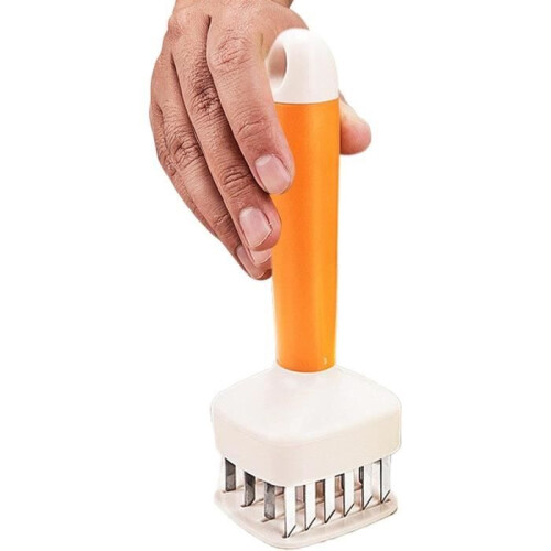Meat tenderizing needle, meat tenderizer, meat puncture and tenderizing tool