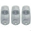 Set of 3 original Came TOP432EE remote controls. Fixed code: 433.92 MHz. 1
