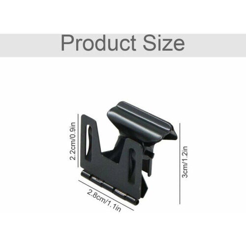 Pack of 10 metal label holders 52 x 28 cm VHV 2