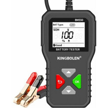 BM550 6V 12V 24V Car Battery Tester Digital Analyzer for Car Truck Motorcycle ATV Boat VHV