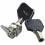 Rotary lock, 12 mm thread, for VHV drawer cabinet 3