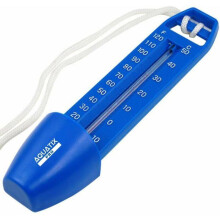 Large pool thermometer with unbreakable cable, ideal for VHV pools and spas