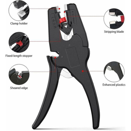VHV 2-in-1 multifunctional wire stripper, self-adjusting cable cutter and professional crimping pliers 2