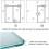 Stainless steel security lock for 10-12 mm glass doors for home and office VHV 4
