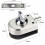 Stainless steel security lock for 10-12 mm glass doors for home and office VHV 2