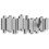Umbra Sticks Wall Coat Rack with 5 Folding Hooks, VHV Gray 1