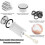 Replacement stopper for kitchen and bathroom sink (40 mm) VHV 4