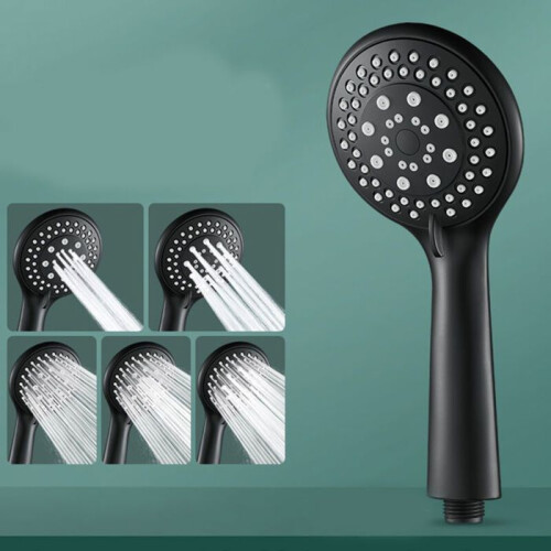 VHV stainless steel bathroom shower head with 5 massage settings 1