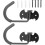 Vlo Garage Robust bicycle wall bracket for garage organization, multifunctional hook, VHV Saver 1
