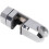 Universal shower head holder chrome 15 mm-30 mm - Adjustable bracket for shower system silver VHV 1