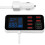 A9S+ 8-Port USB Car Fast Car LCD Display Ultra-Thin USB Hub for Phone Tablets DVR 4