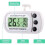 Waterproof digital refrigerator-freezer thermometer with max/min recording function VHV 3