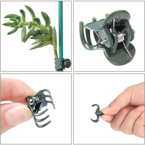 100 pieces plastic orchid clips for plants VHV 2