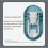 Automatic toothpaste dispensers, hands-free, wall-mounted, toothpaste squeezer, VHV bathroom accessories 4