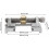 Stainless steel sharpening guide for wood chisels, knife sharpener with fixed angle VHV 2
